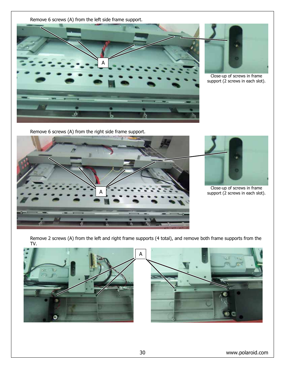 Polaroid FLM-4232HM User Manual | Page 30 / 52