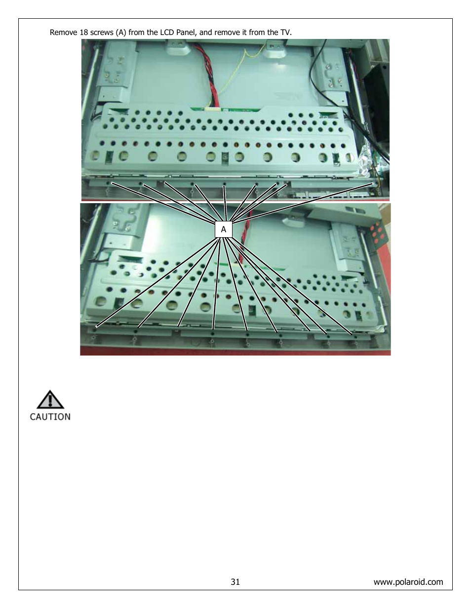 Polaroid FLM-4232HM User Manual | Page 31 / 52