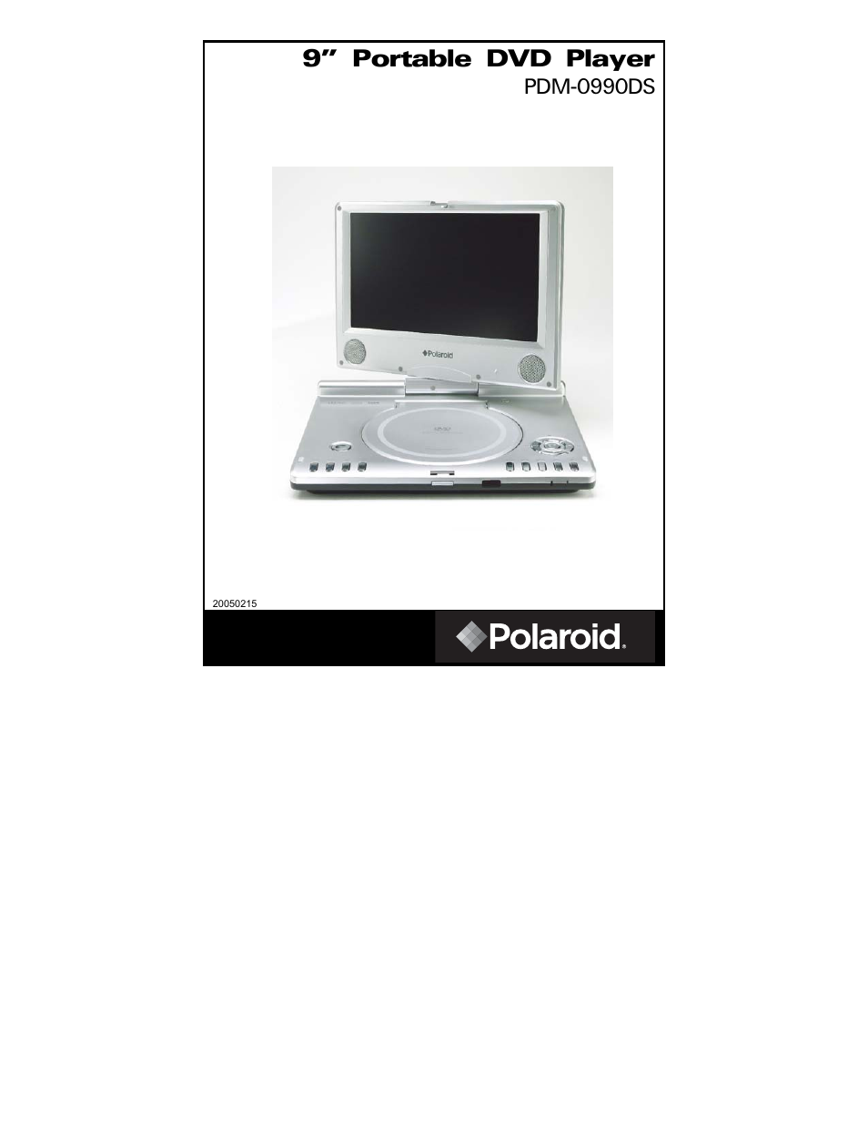 Polaroid PDM-0990DS User Manual | 68 pages