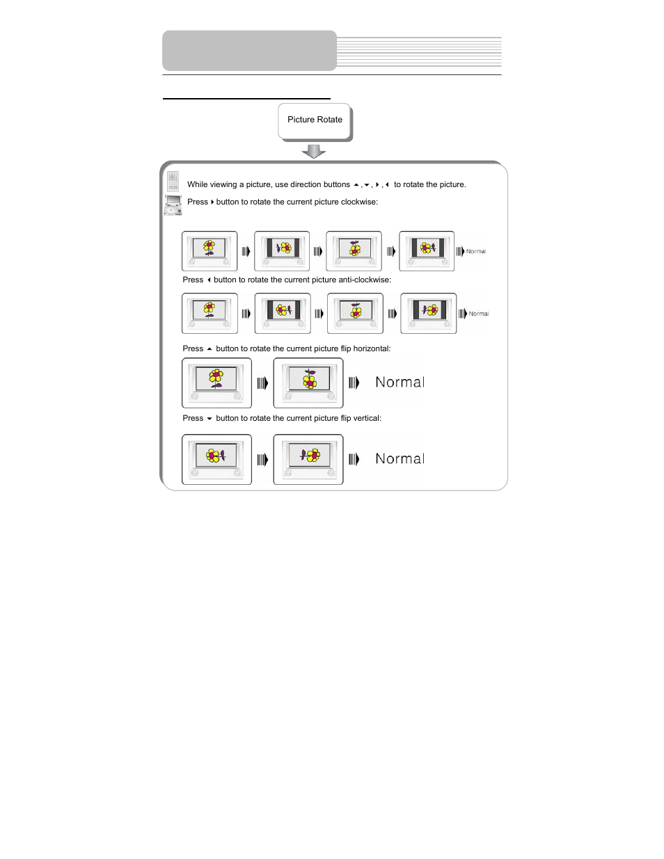Playback operation | Polaroid PDM-0990DS User Manual | Page 34 / 68