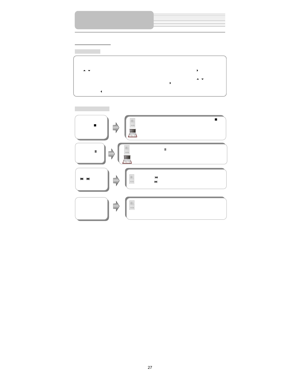 Playback operation | Polaroid PDX-0073 User Manual | Page 27 / 42