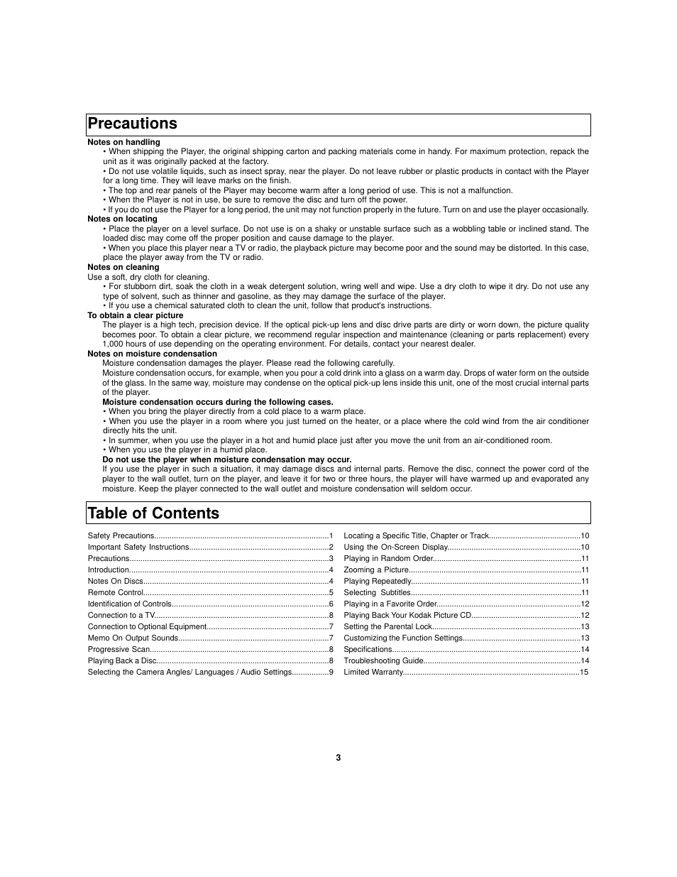 Polaroid TDB-3000AR User Manual | Page 17 / 29