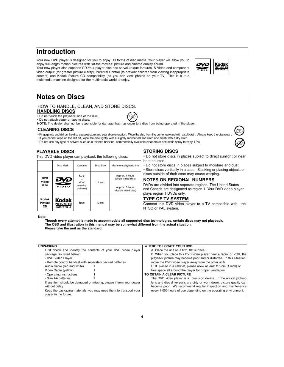 Introduction | Polaroid TDB-3000AR User Manual | Page 18 / 29