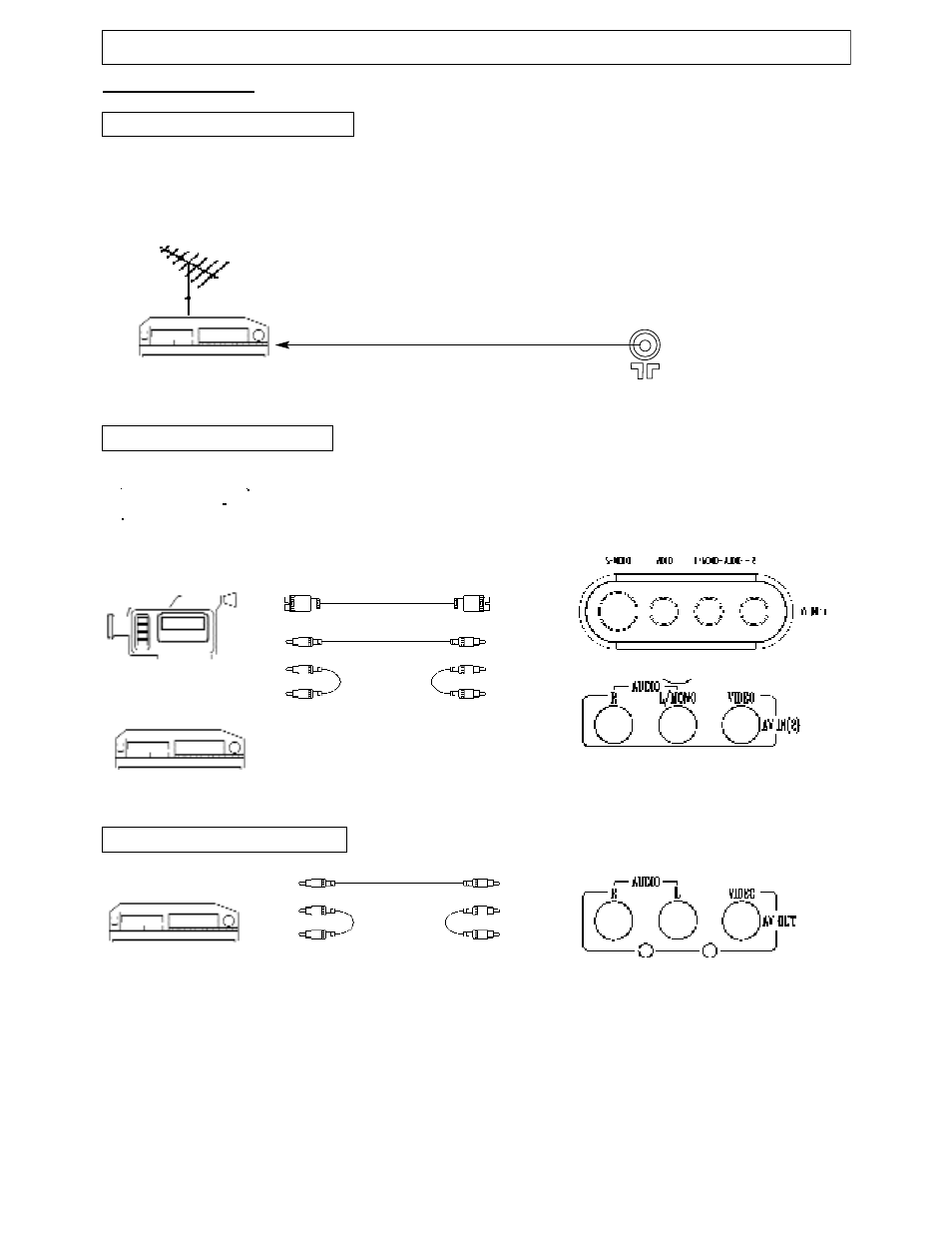 Installation (continued), 9instruction manual manual, Connecting a/v equipment | Output from tv to device input from device to tv | Polaroid TBX-2000AF User Manual | Page 10 / 27