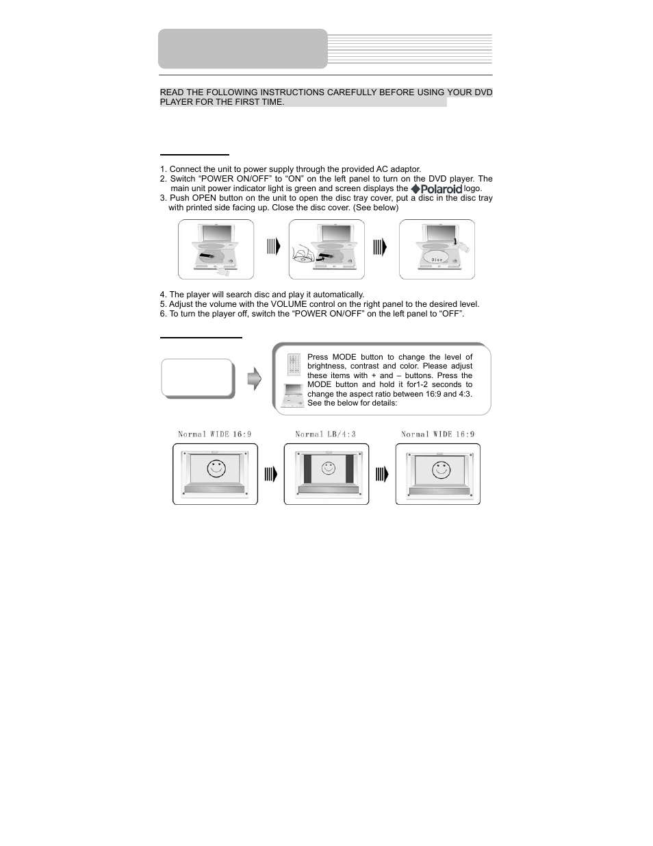 Playback operation | Polaroid PDU-1045 User Manual | Page 25 / 45