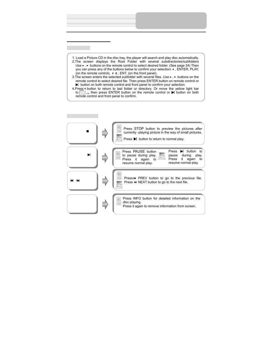 Playback operation | Polaroid PDU-1045 User Manual | Page 32 / 45
