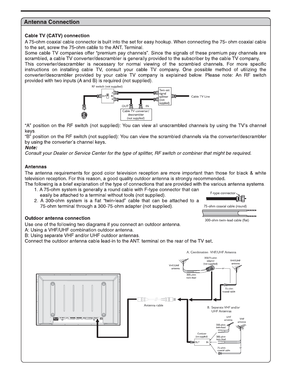 Setup | Polaroid PLA-4248 User Manual | Page 9 / 48