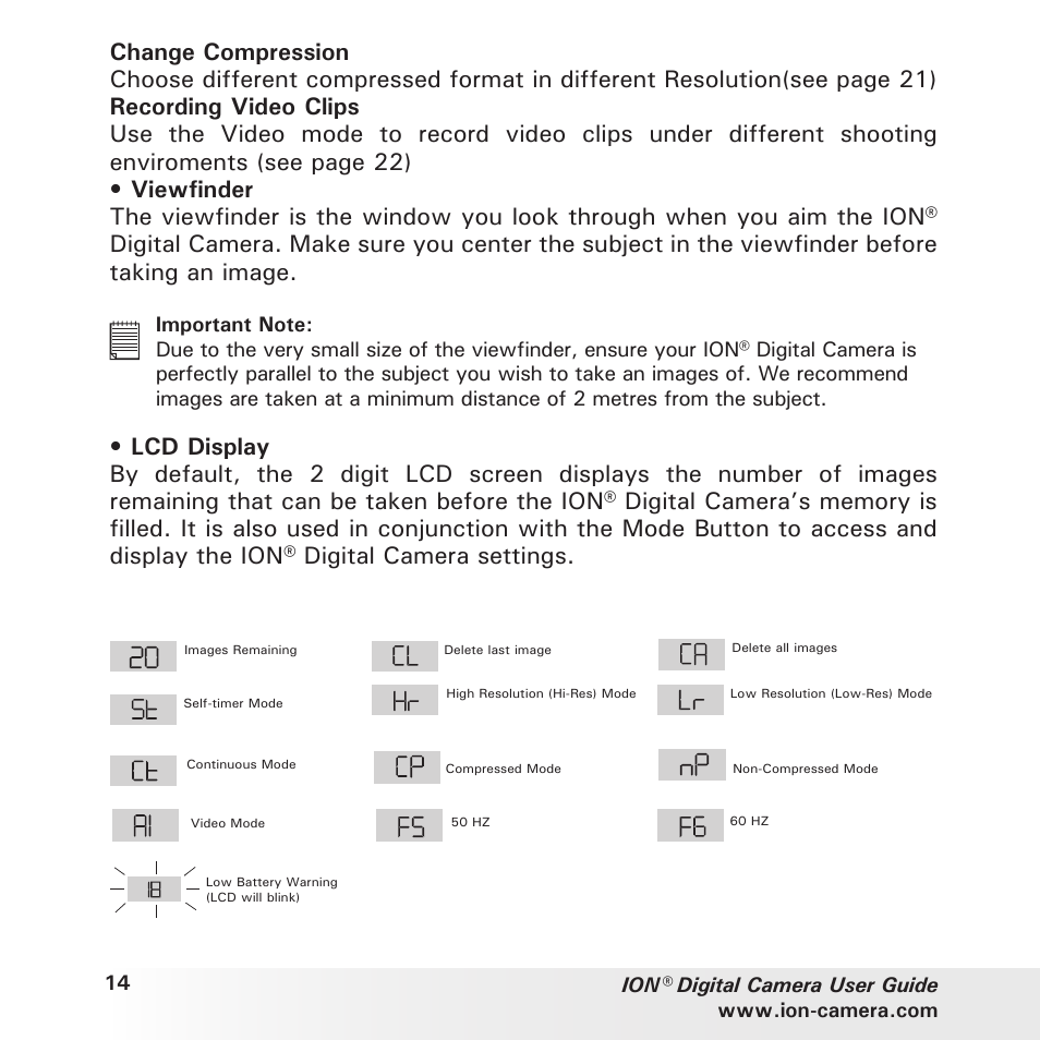 Polaroid ION User Manual | Page 14 / 51
