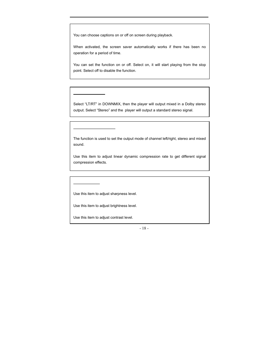 System setup | Polaroid PDV-1008N User Manual | Page 18 / 27