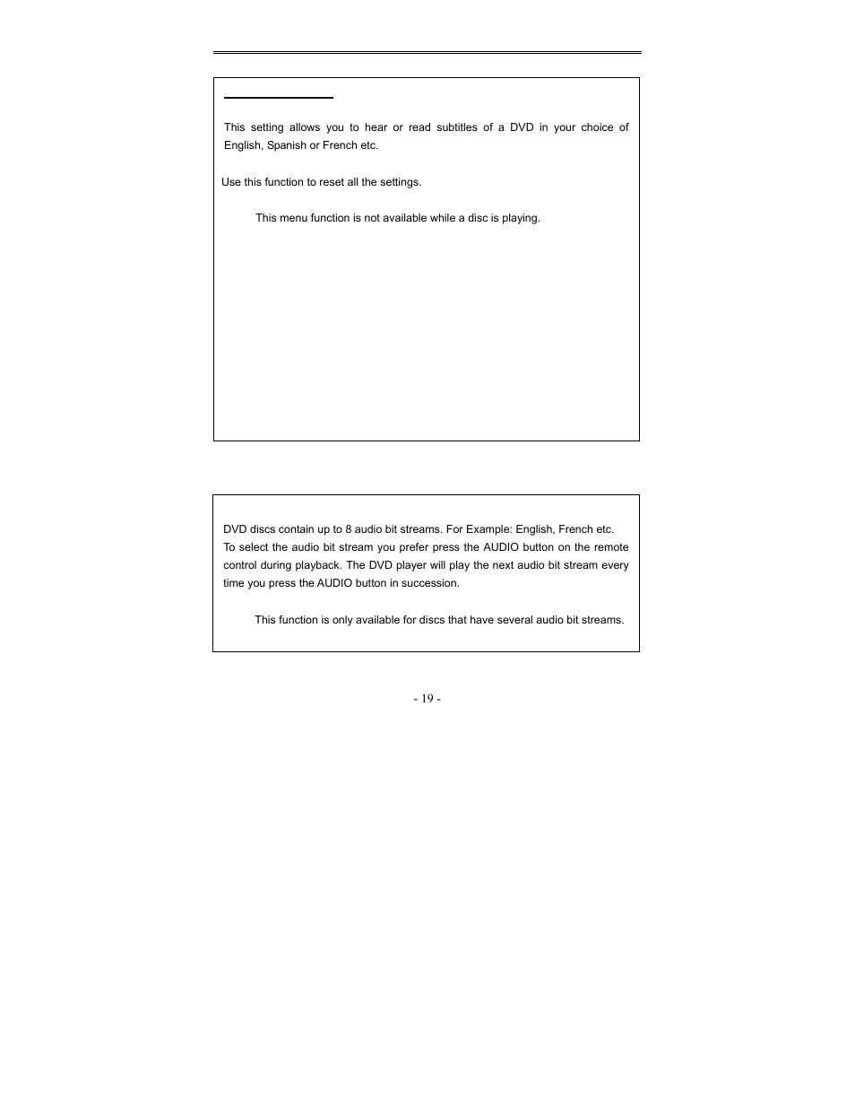 System setup | Polaroid PDV-1008N User Manual | Page 19 / 27