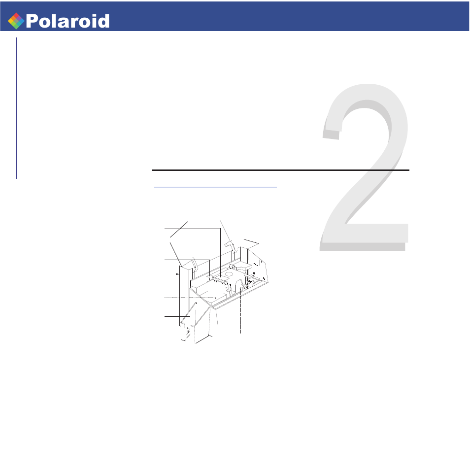 P100i, Polaroid, Peration | User’s manual, 2•1 printer features | Polaroid P100i User Manual | Page 15 / 55