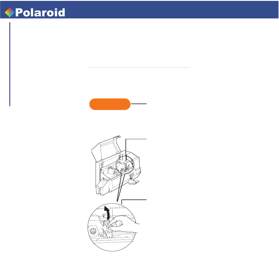 P100i, Polaroid, User’s manual | 4•3 card cleaning cartridge | Polaroid P100i User Manual | Page 36 / 55