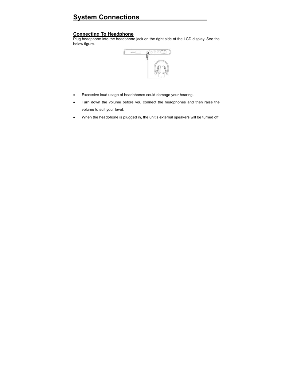 System connections | Polaroid PDV-523M2 User Manual | Page 34 / 41