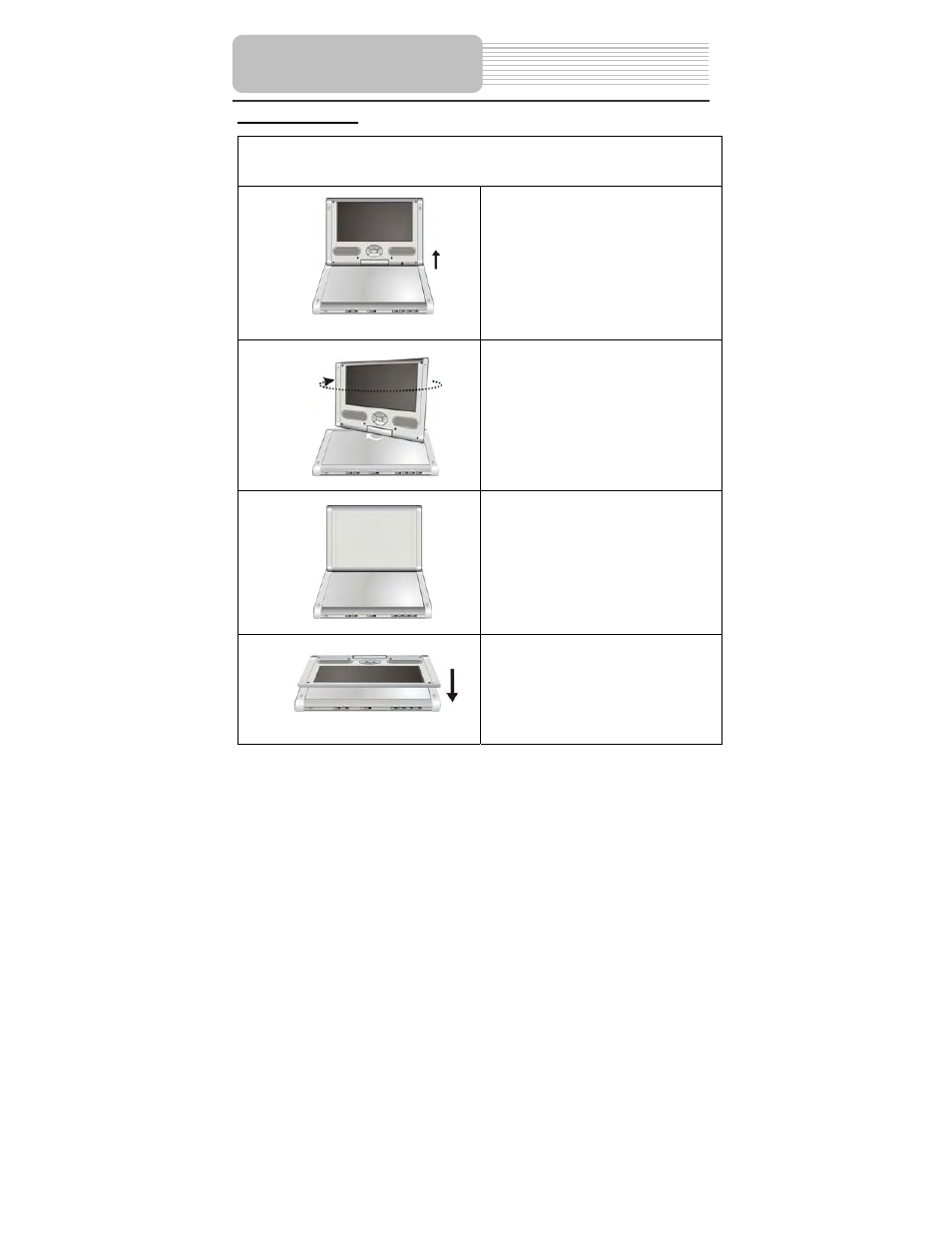 Revolving lcd screen | Polaroid PDM-8551 User Manual | Page 12 / 37