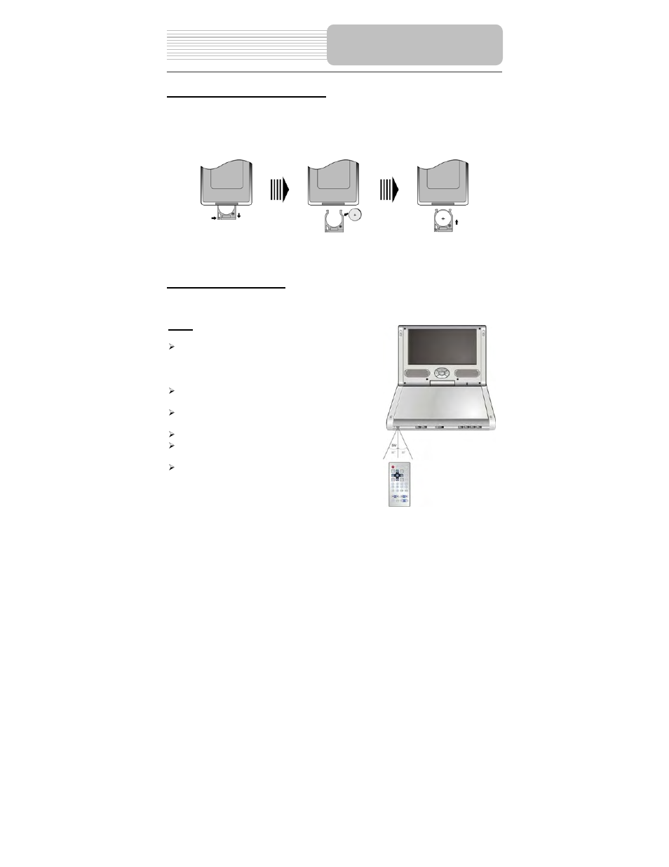 Remote control | Polaroid PDM-8551 User Manual | Page 15 / 37