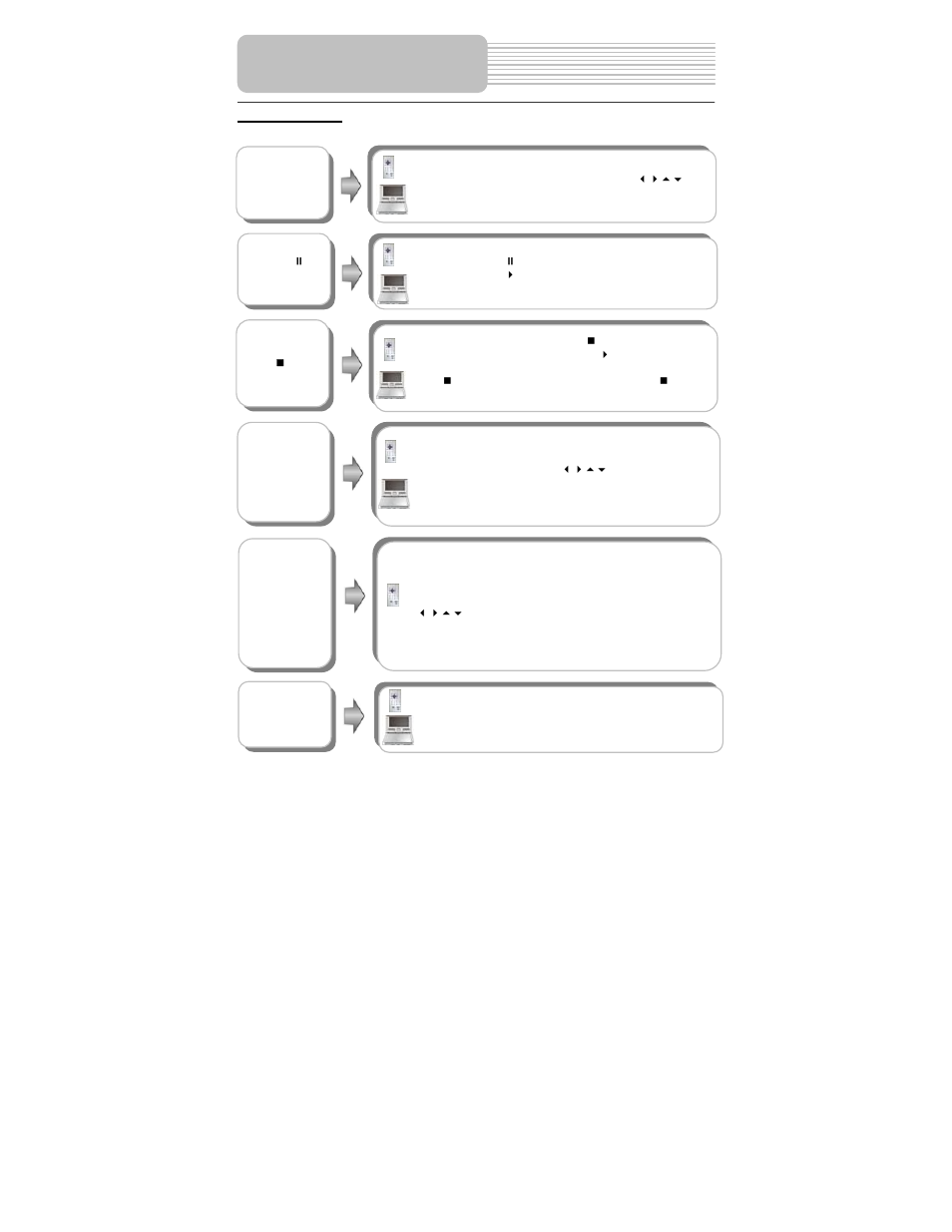 Playback operation | Polaroid PDM-8551 User Manual | Page 24 / 37