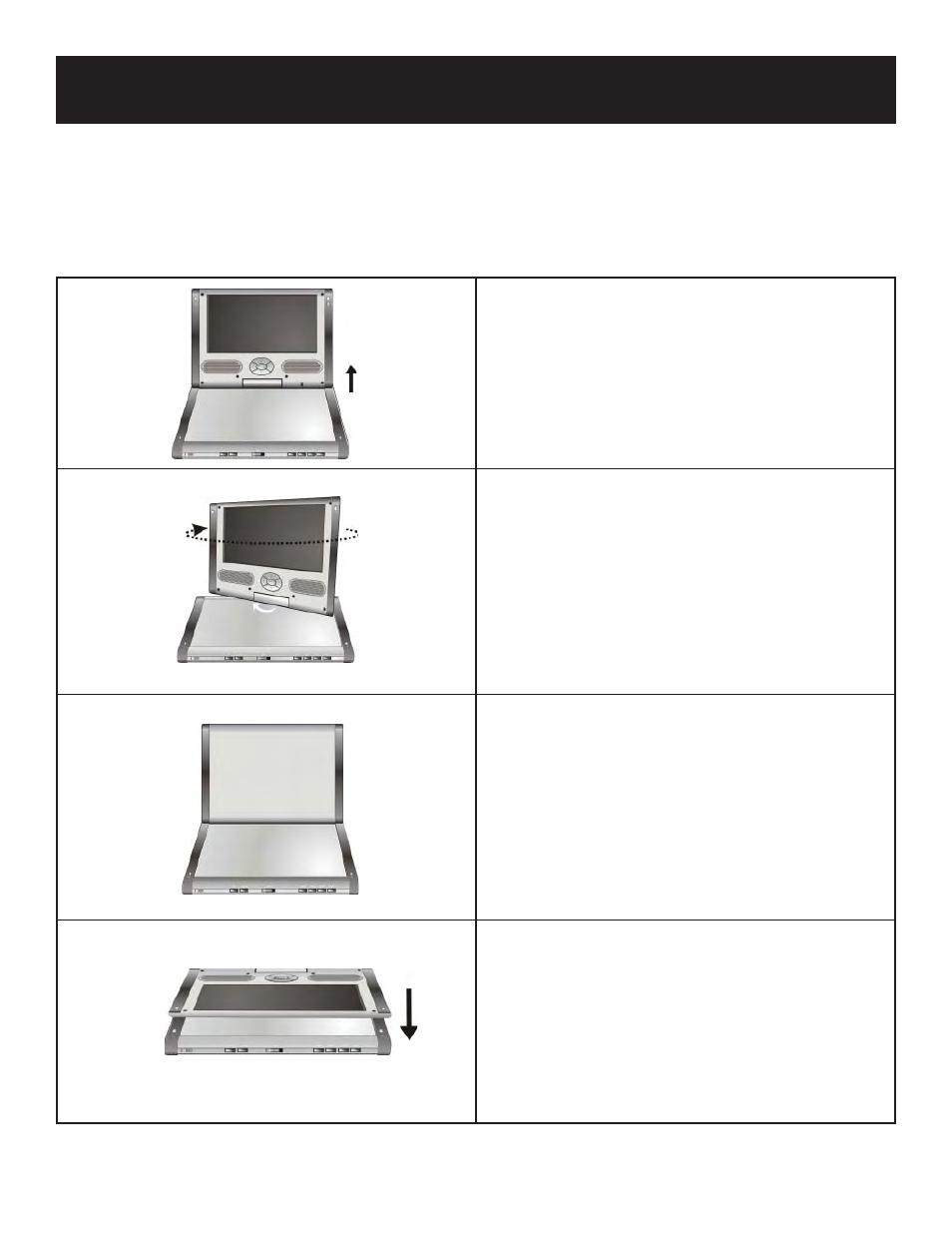 Revolving lcd screen | Polaroid PDM-8553M User Manual | Page 11 / 31