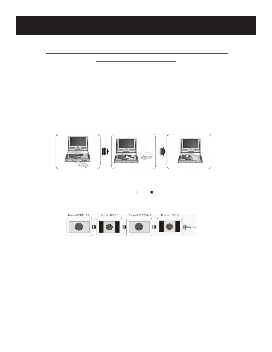 Playback operation, Pre-operation, Basic operation | Polaroid PDM-8553M User Manual | Page 19 / 31