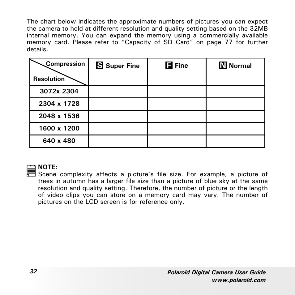 Polaroid a700 User Manual | Page 32 / 84