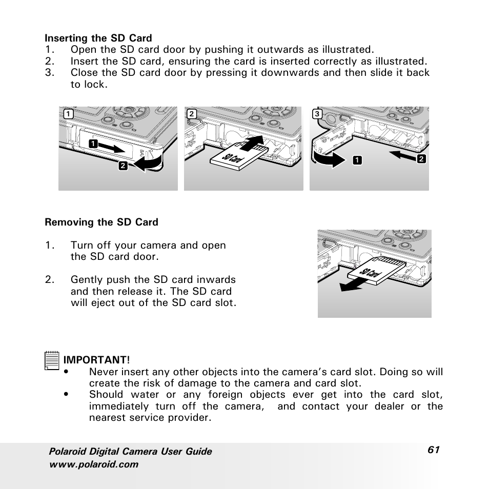 Polaroid a700 User Manual | Page 61 / 84