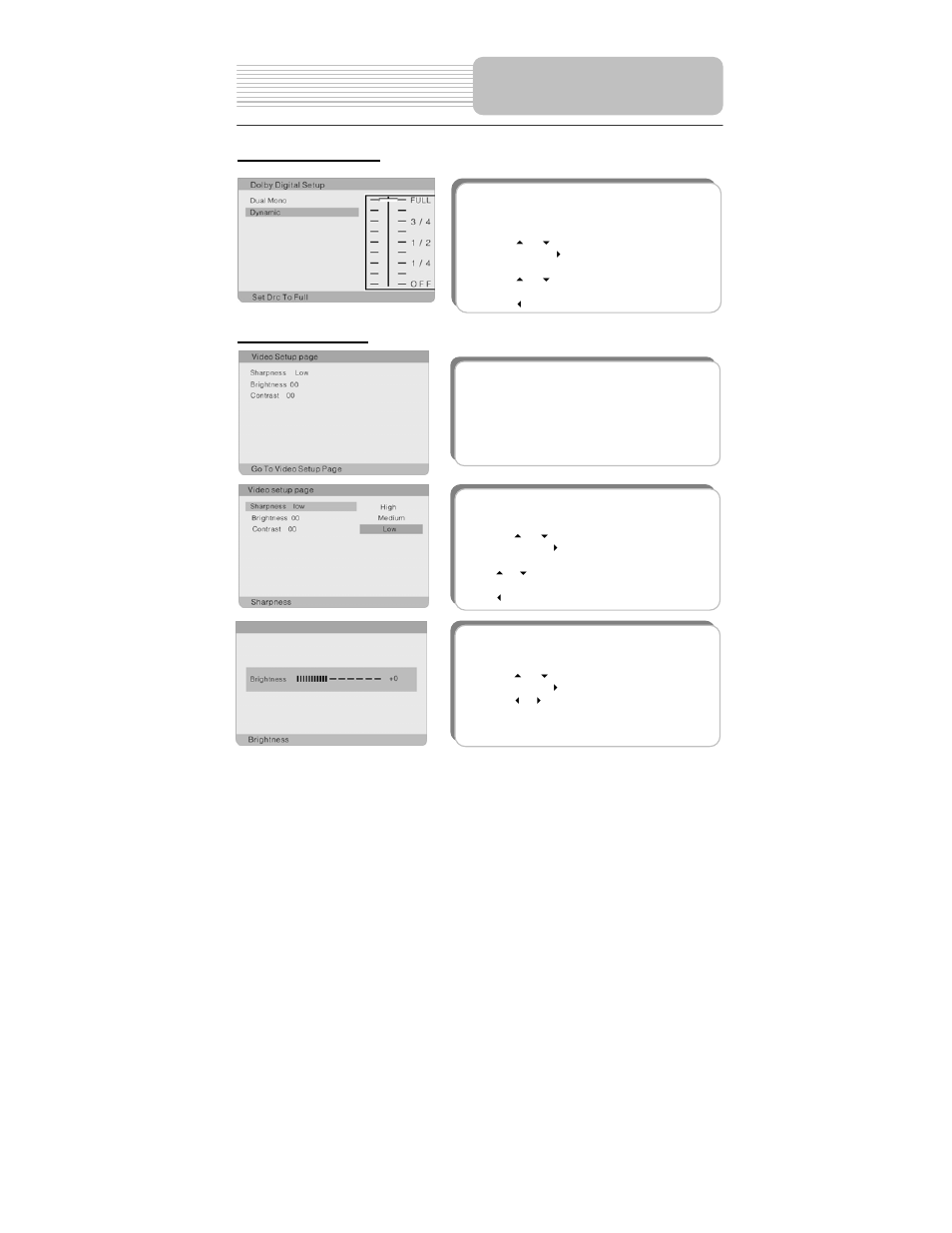 System setup | Polaroid PDM-0743LA User Manual | Page 33 / 40