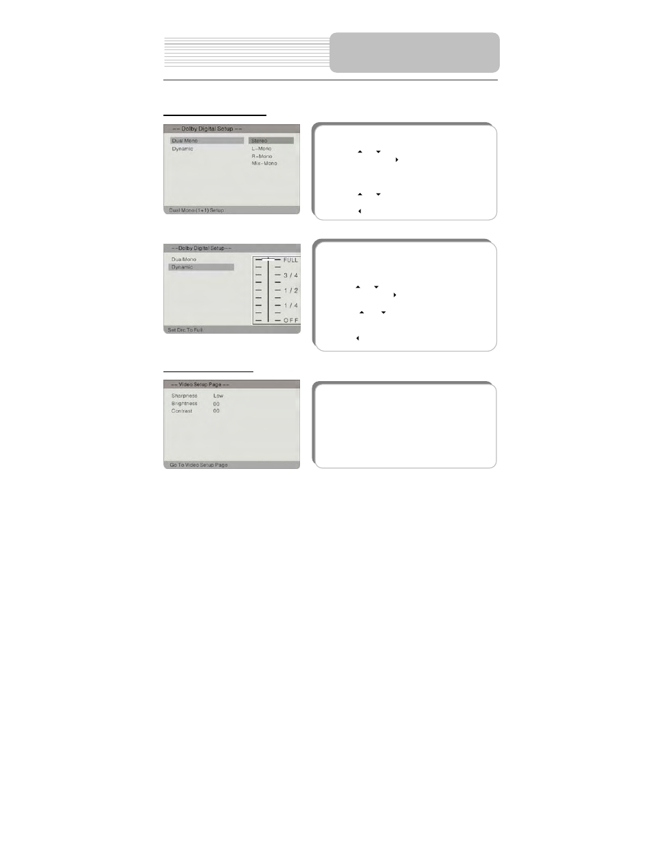 System setup | Polaroid PDM-0084 User Manual | Page 33 / 43