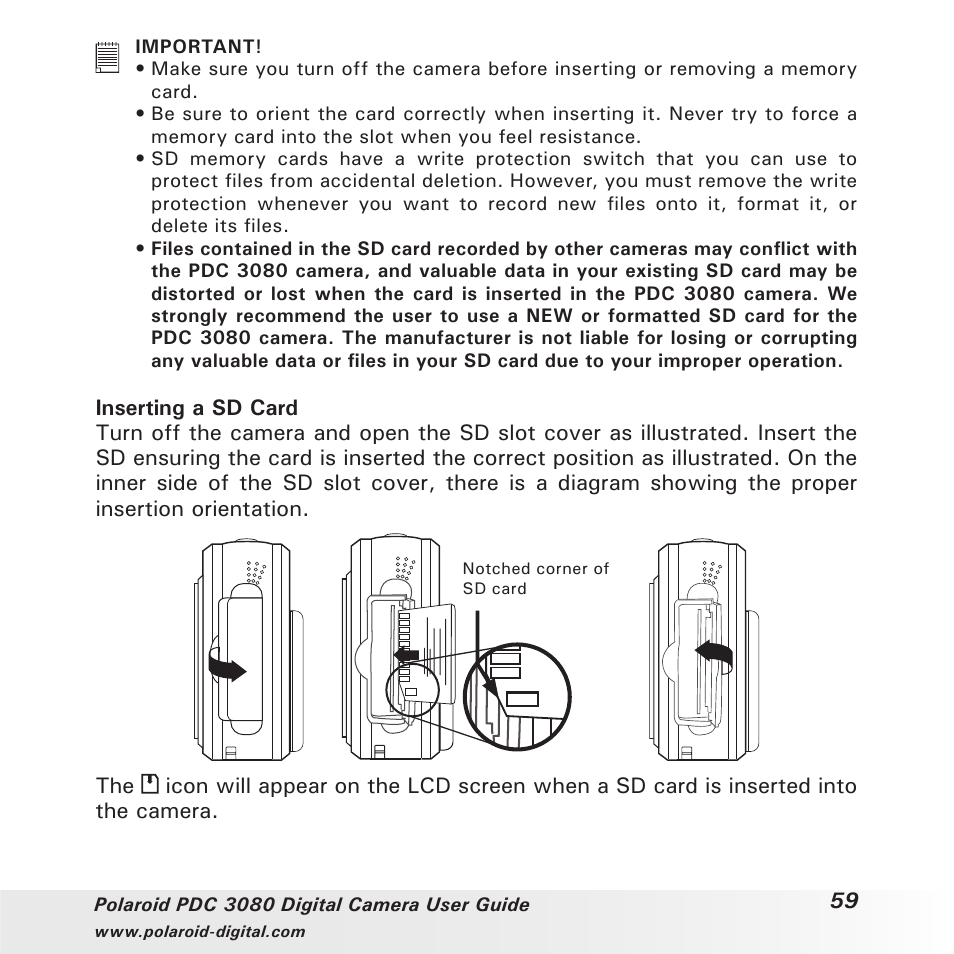 Polaroid PDC3080 User Manual | Page 59 / 90