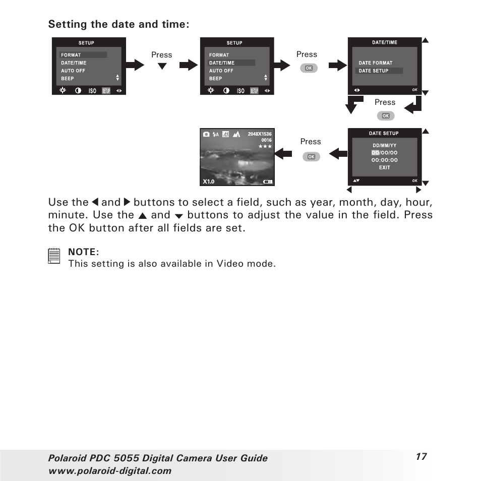 Polaroid PDC 505 User Manual | Page 17 / 88