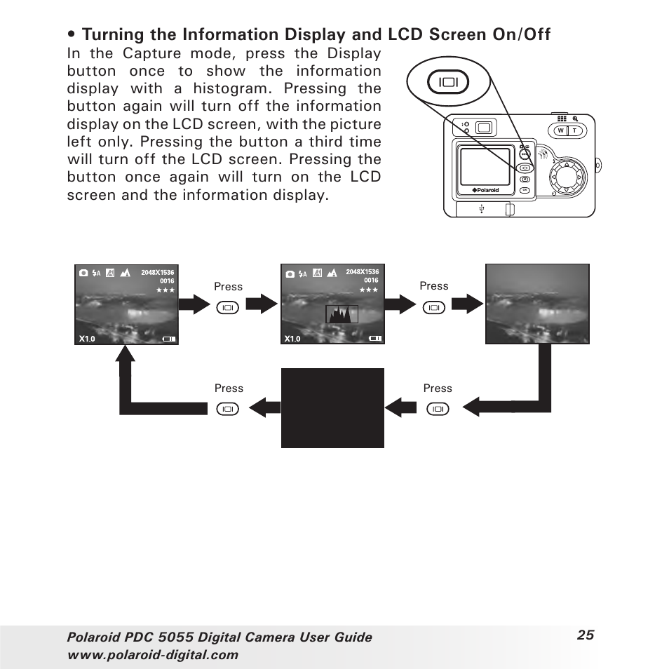 Polaroid PDC 505 User Manual | Page 25 / 88