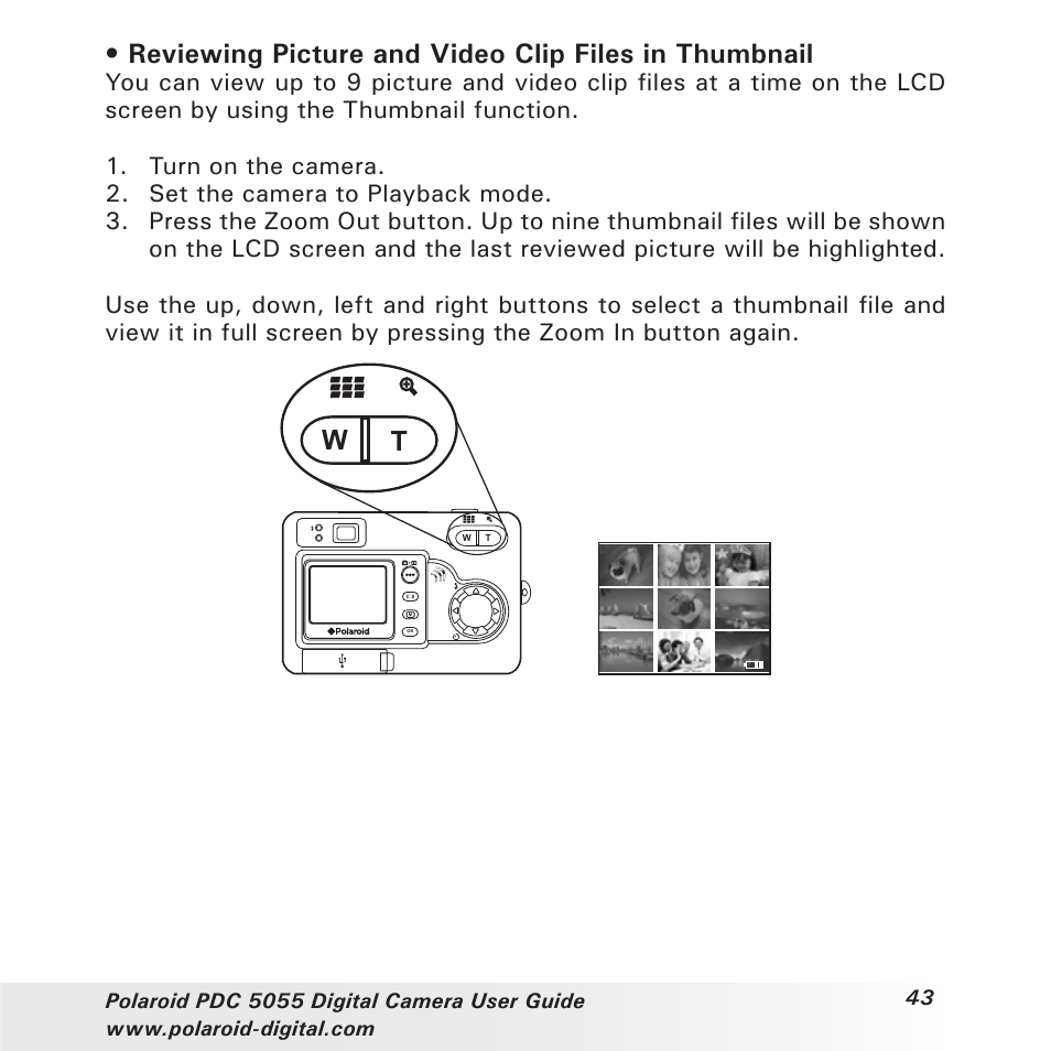 Polaroid PDC 505 User Manual | Page 43 / 88