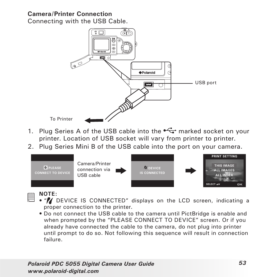 Polaroid PDC 505 User Manual | Page 53 / 88