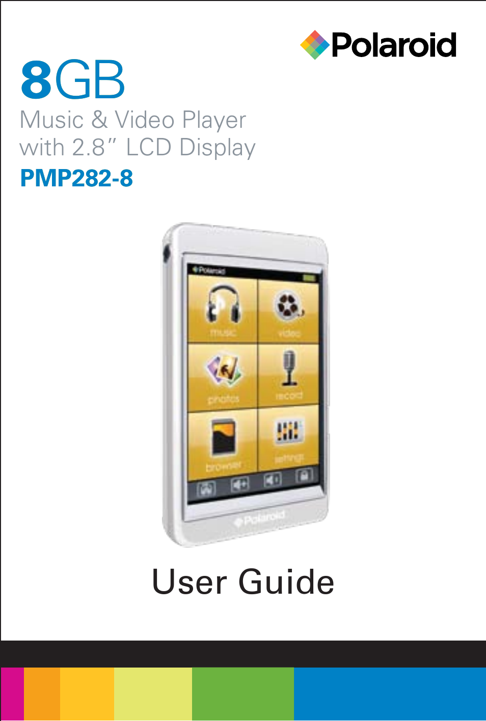 Polaroid PMP282-8 User Manual | 17 pages