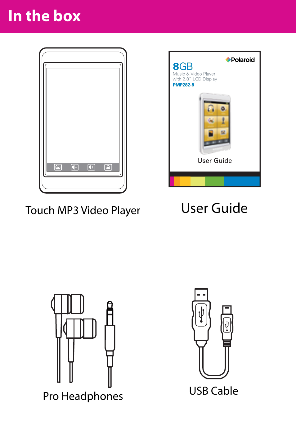 Polaroid PMP282-8 User Manual | Page 2 / 17