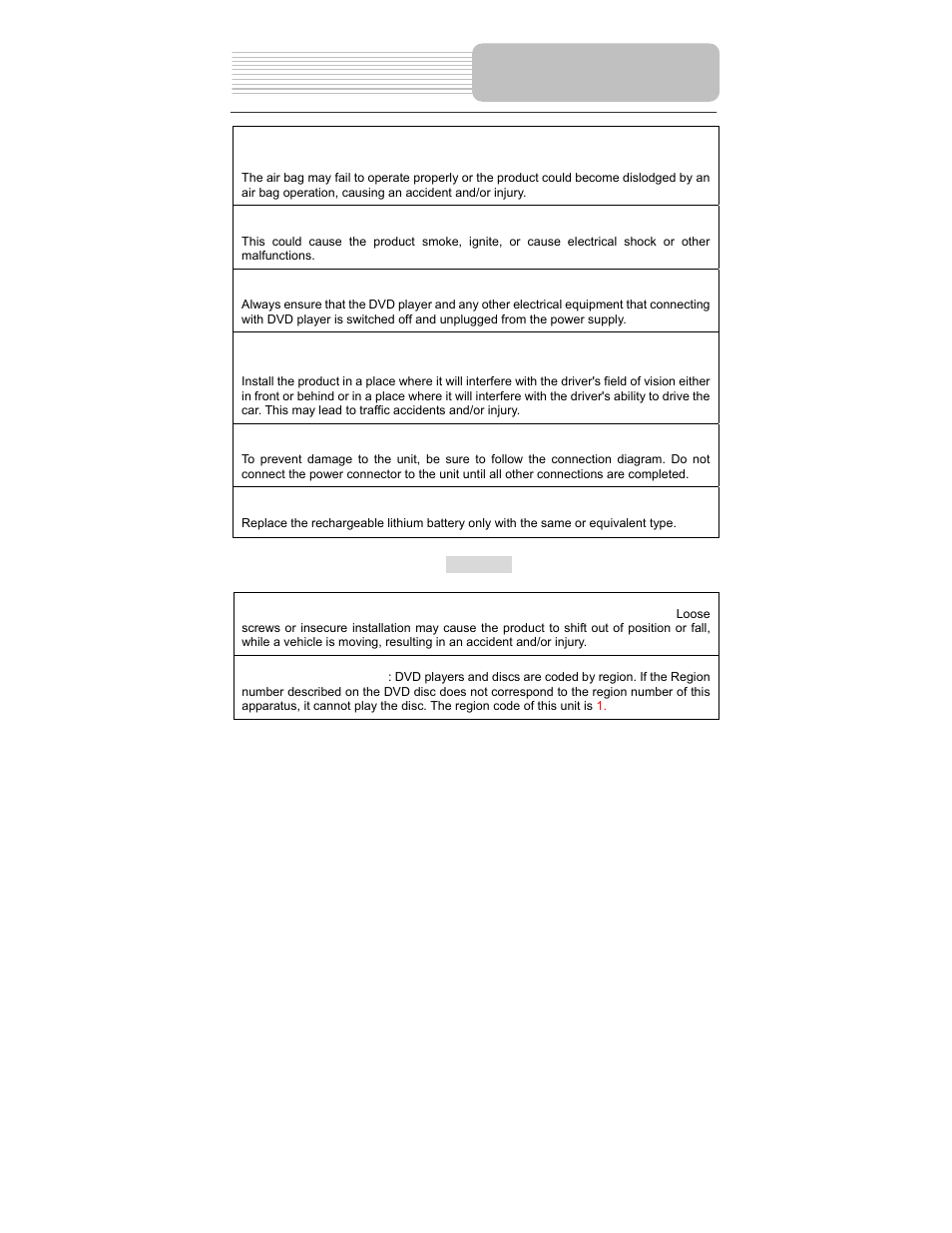 Safety instructions | Polaroid PDM-1040 User Manual | Page 3 / 45