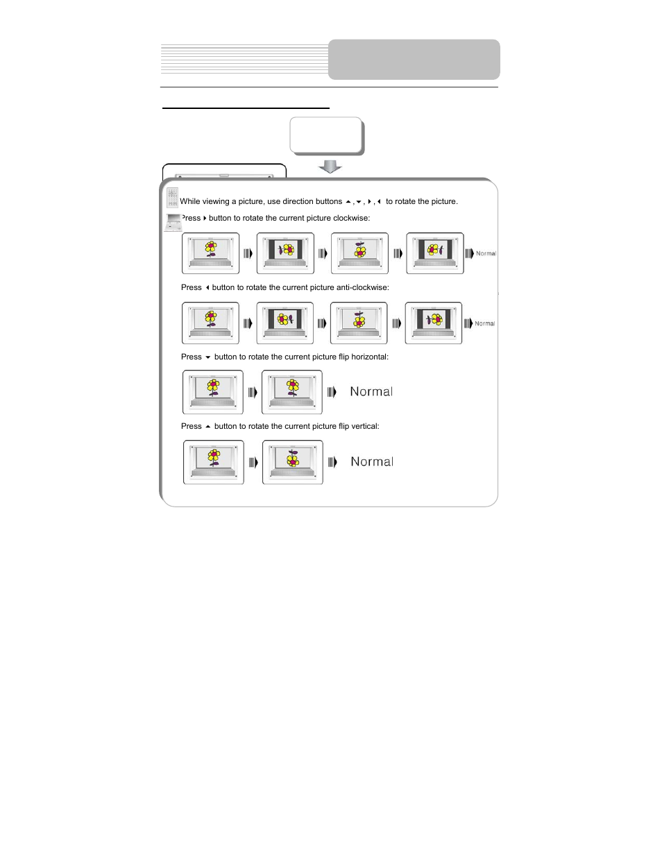 Playback operation | Polaroid PDM-1040 User Manual | Page 34 / 45