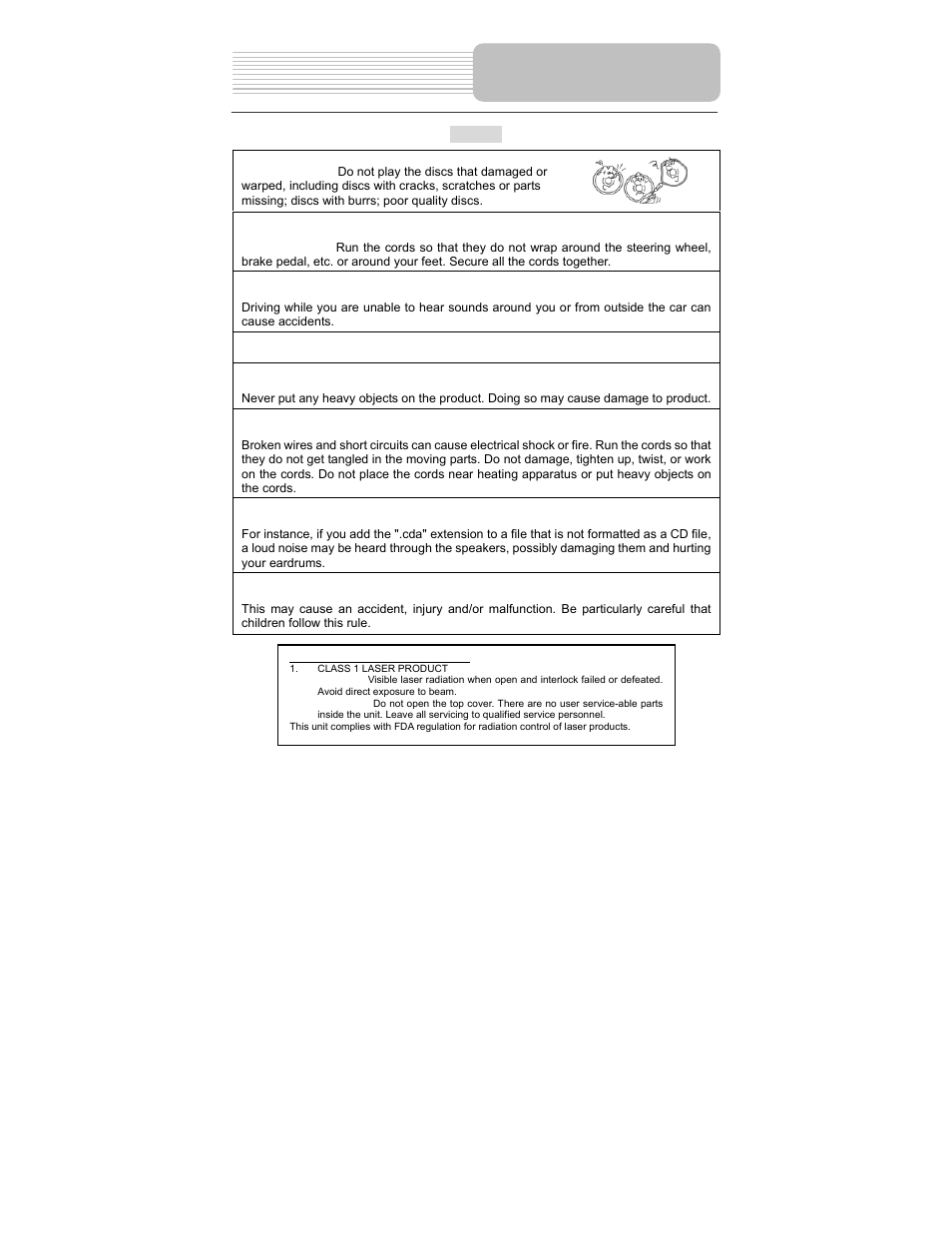 Safety instructions | Polaroid PDM-1040 User Manual | Page 5 / 45