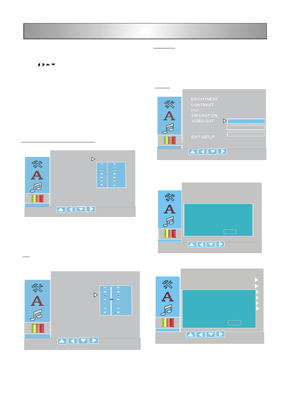 Basic setup(continued), Video setup | Polaroid DHX-202 User Manual | Page 13 / 19