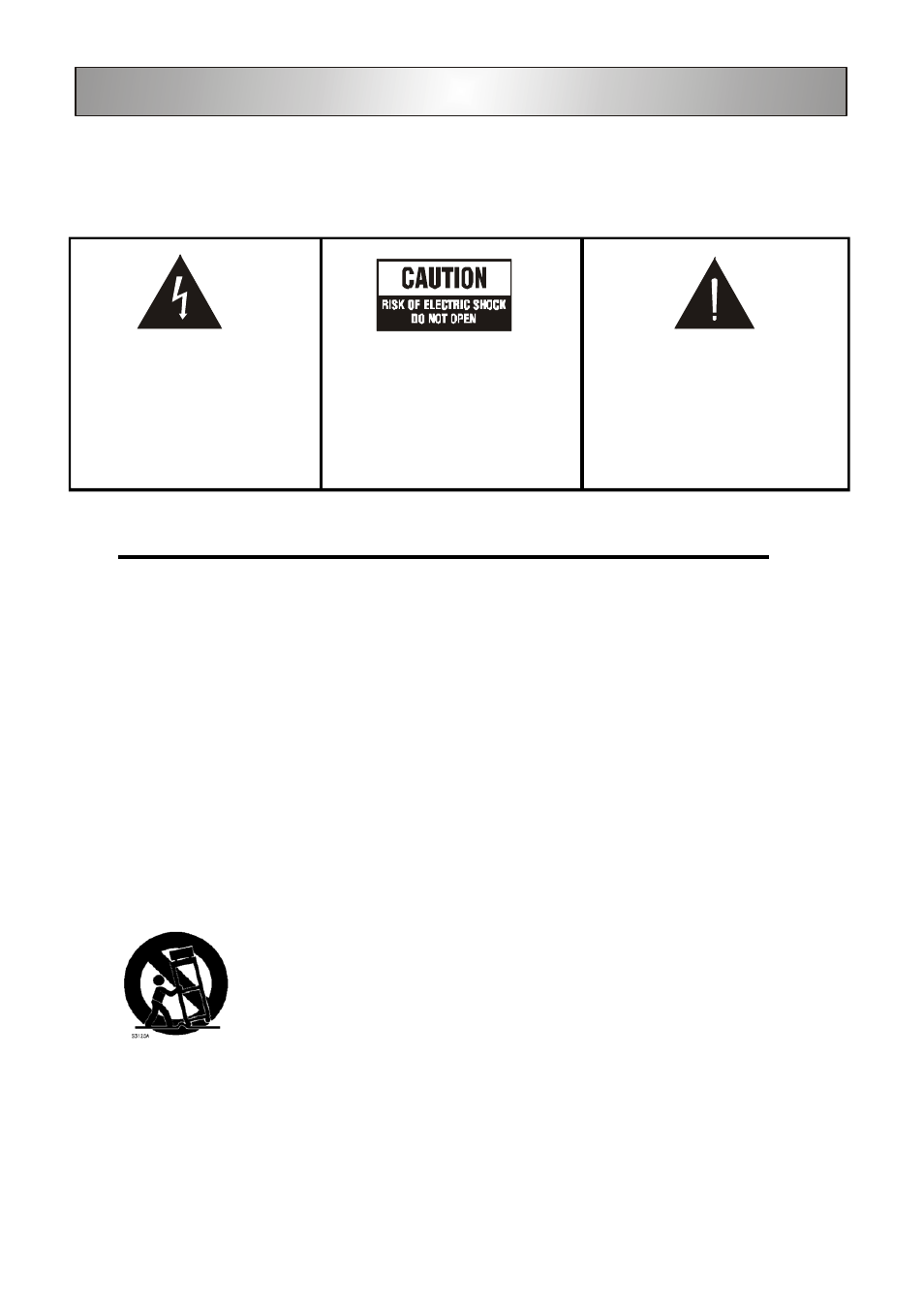 Important safety instructions, Warning | Polaroid DHX-202 User Manual | Page 2 / 19