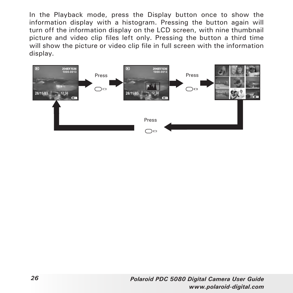 Polaroid PDC 5080 User Manual | Page 26 / 88