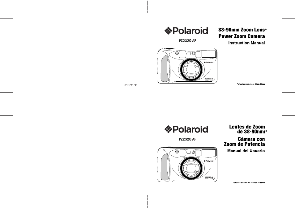 Polaroid PZ2320AF User Manual | 12 pages