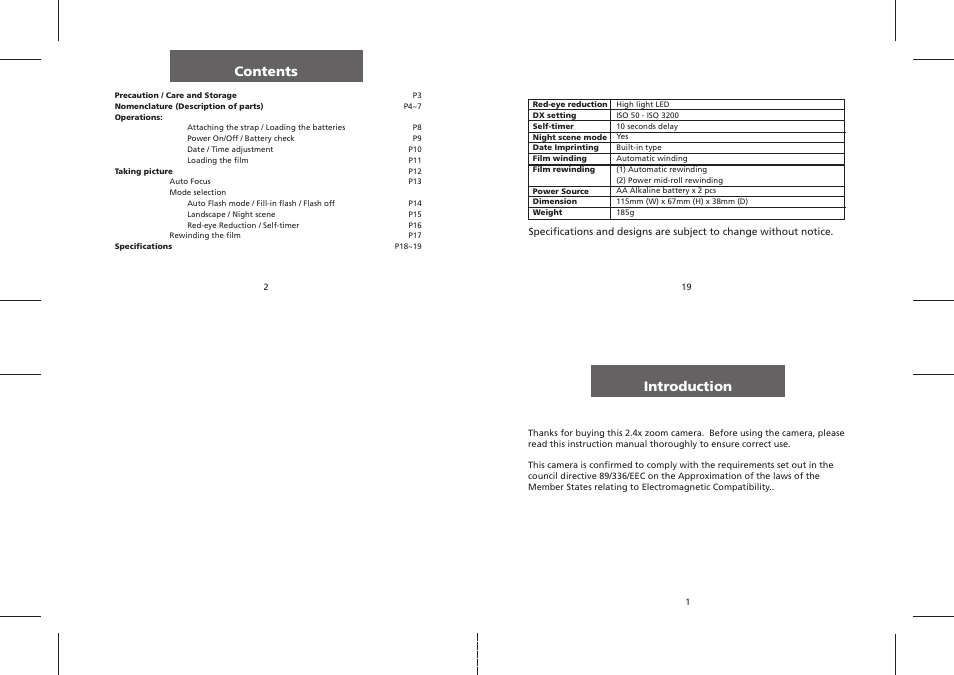 Polaroid PZ2320AF User Manual | Page 2 / 12