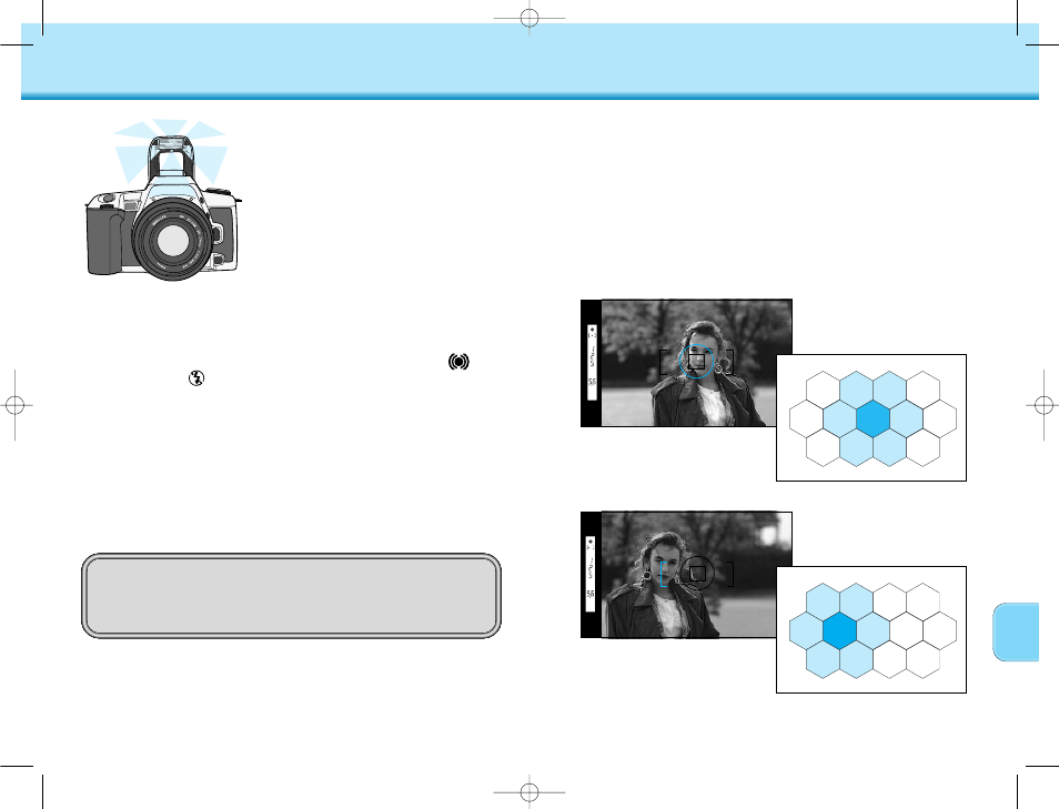 Exposure – 14 segment metering, Focus – af illuminator | Polaroid MAXXUM HTsi User Manual | Page 29 / 47