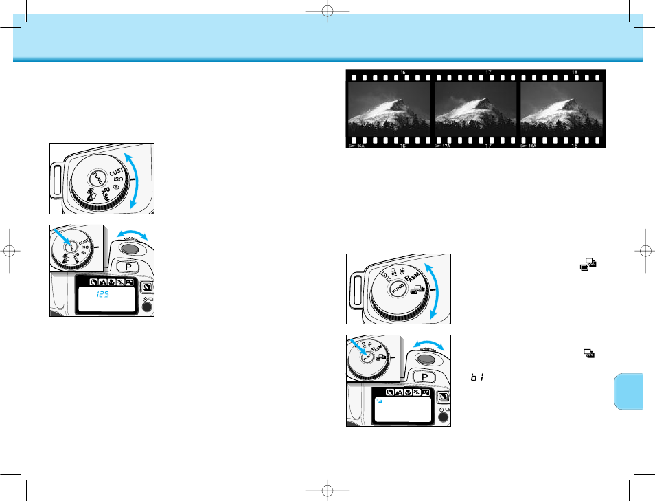 Exposure – bracketing, Exposure – setting the iso manually | Polaroid MAXXUM HTsi User Manual | Page 31 / 47