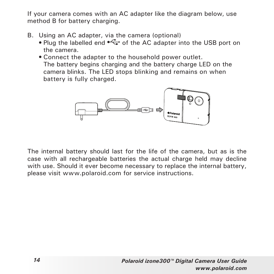 Polaroid izone300 User Manual | Page 14 / 84