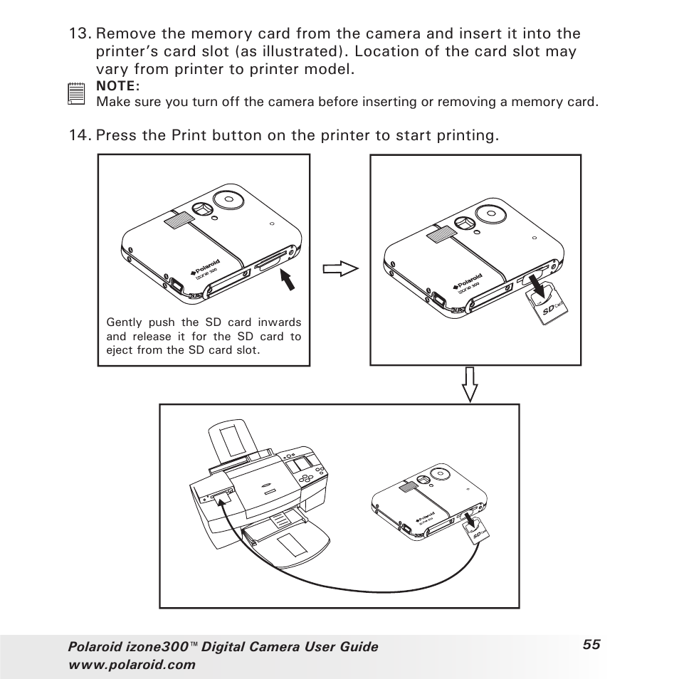 Polaroid izone300 User Manual | Page 55 / 84