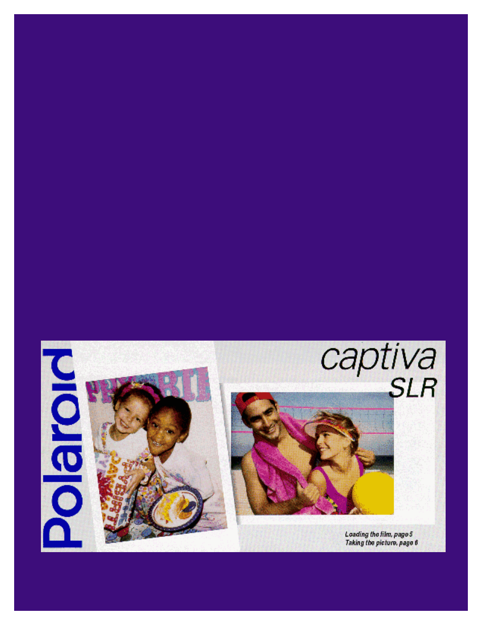 Polaroid captiva SLR User Manual | 10 pages