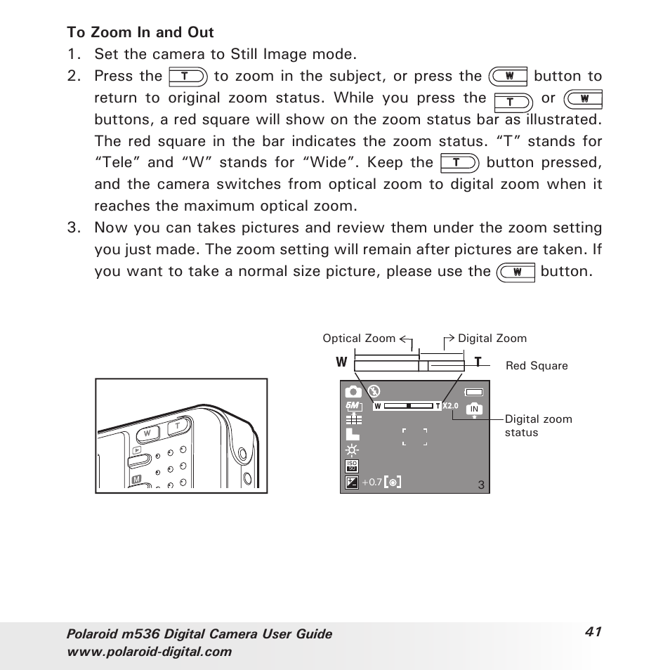 Polaroid m536 User Manual | Page 41 / 111