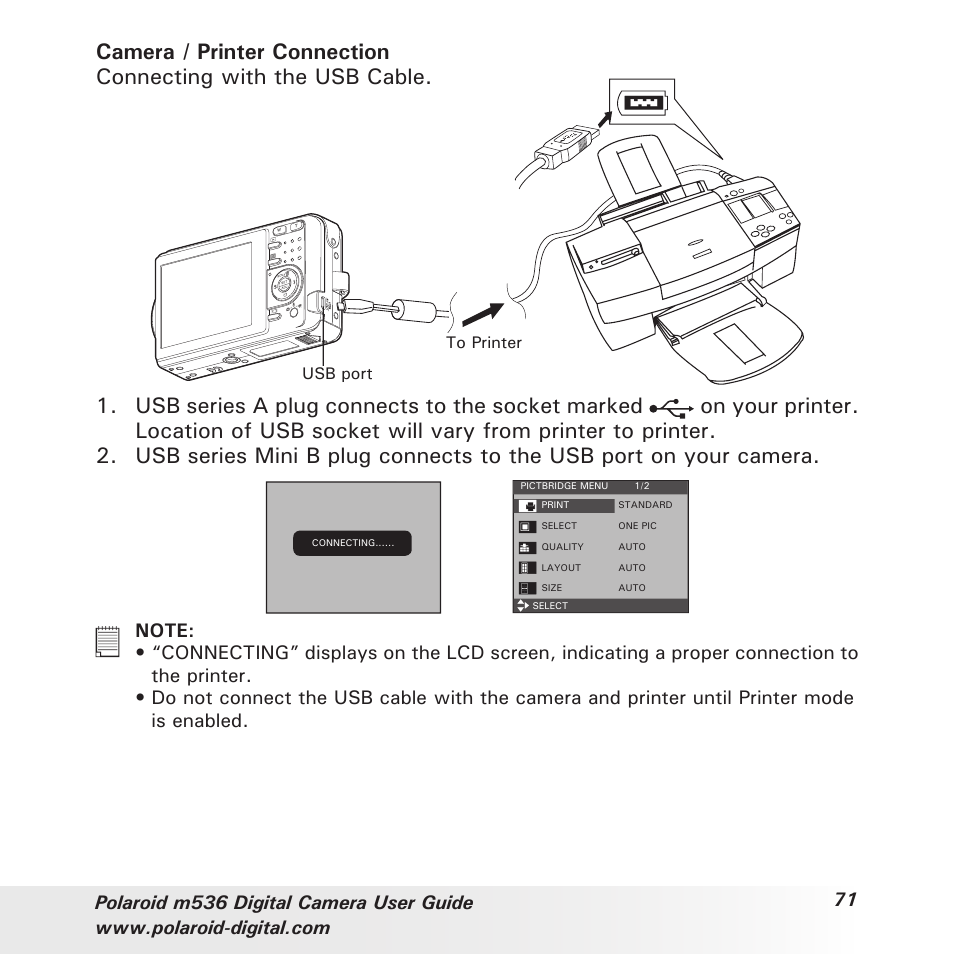 Polaroid m536 User Manual | Page 71 / 111