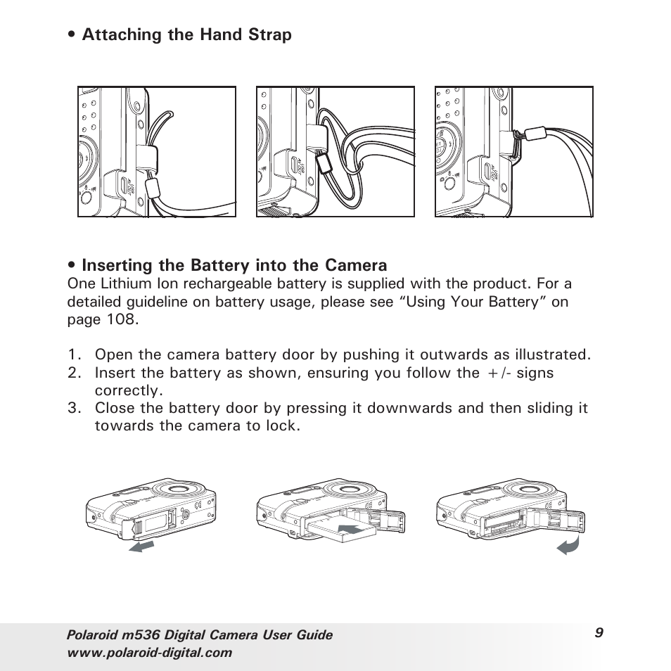 Polaroid m536 User Manual | Page 9 / 111