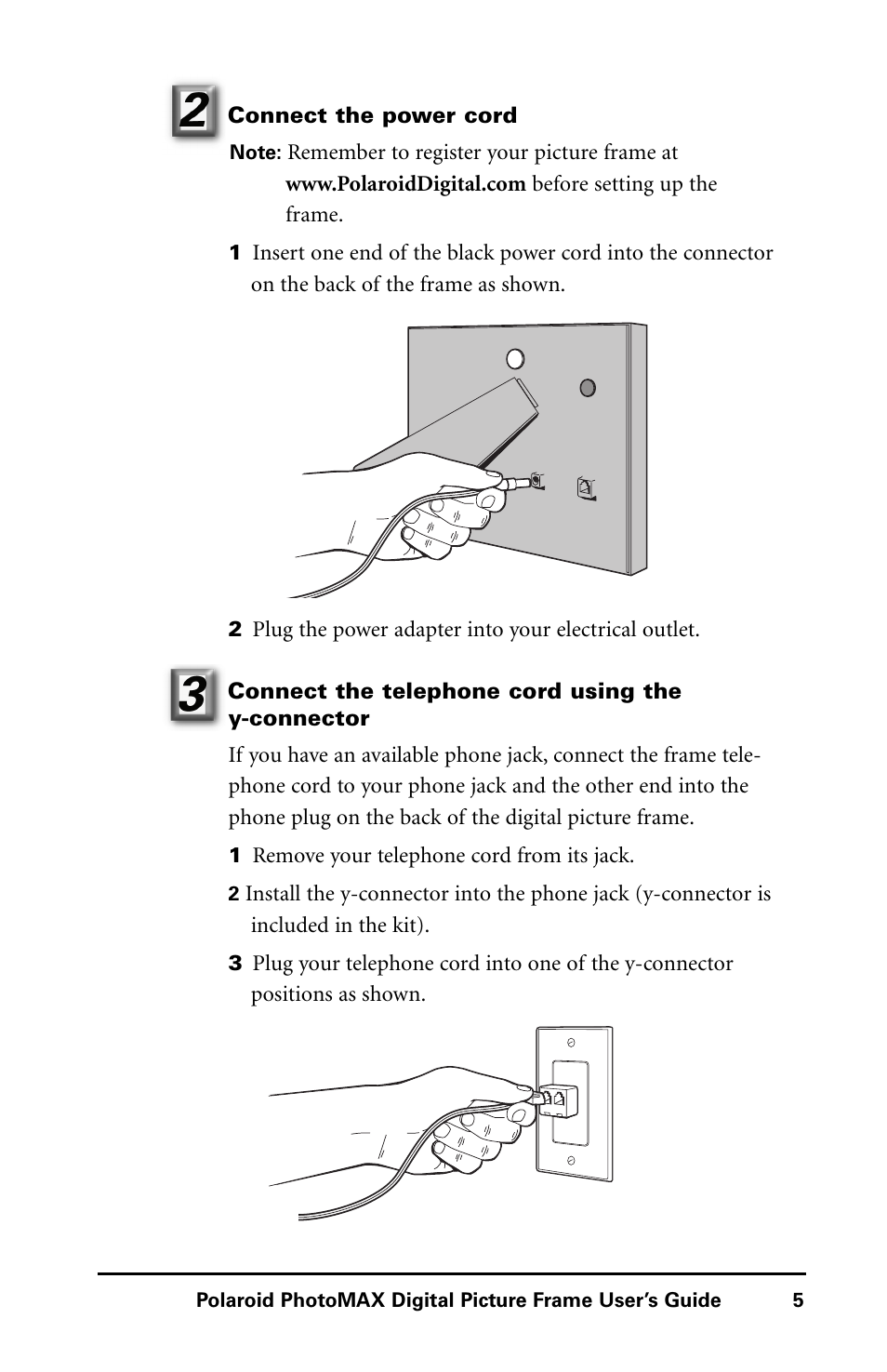 Polaroid Digital Picture Frame User Manual | Page 8 / 25